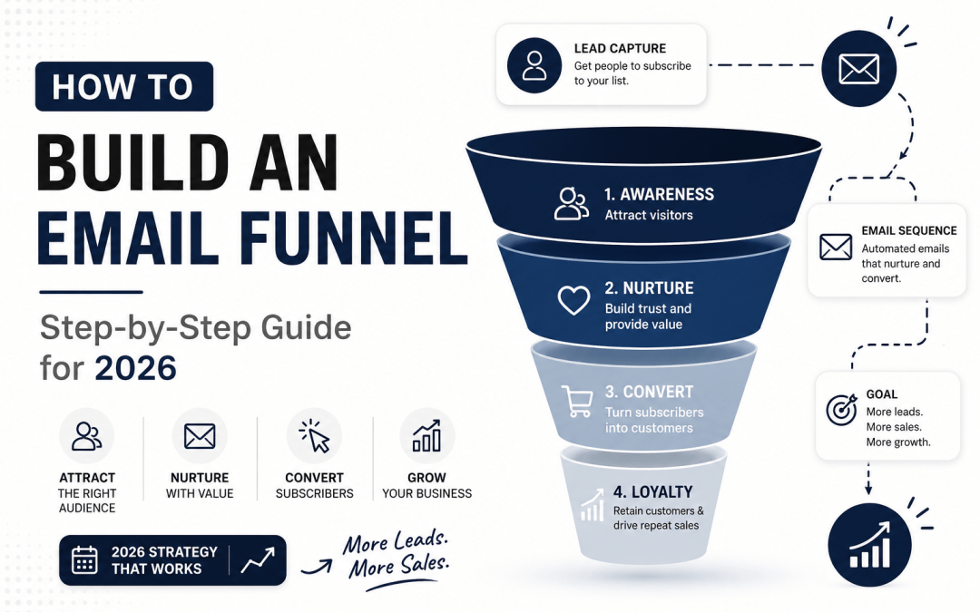 How to Build an Email Funnel (Step-by-Step Guide for 2026)