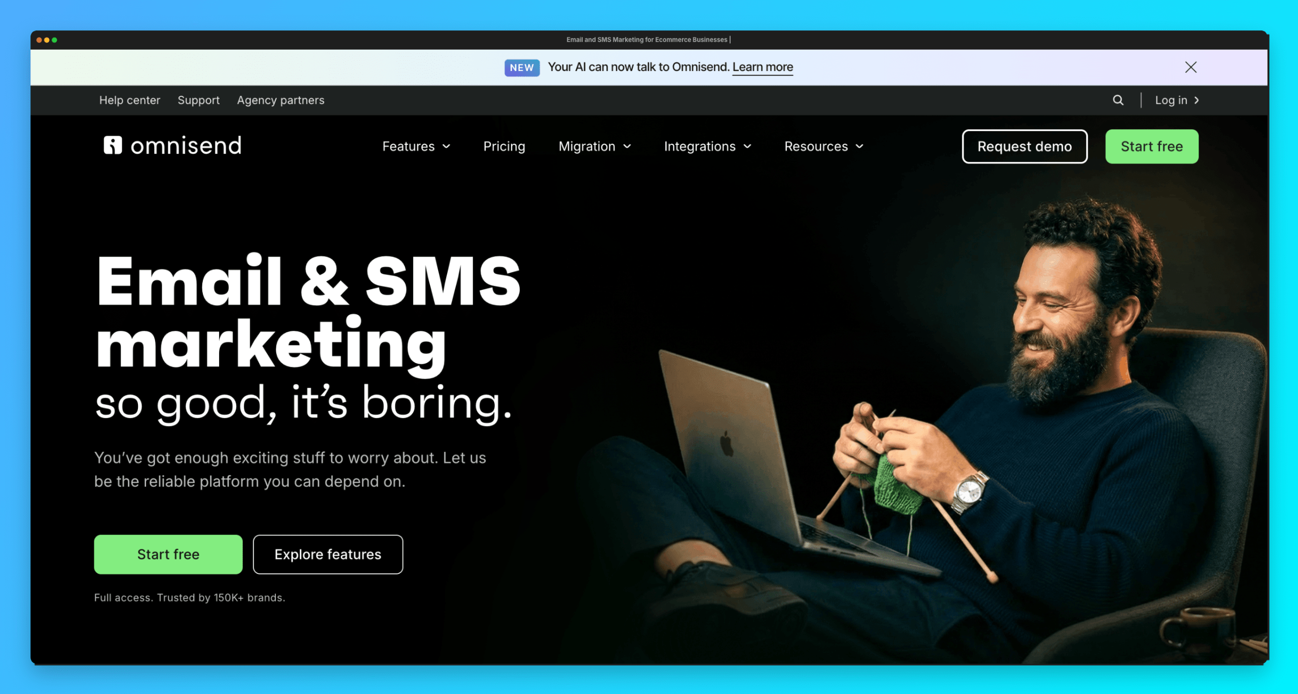 Homepage-Omnisend